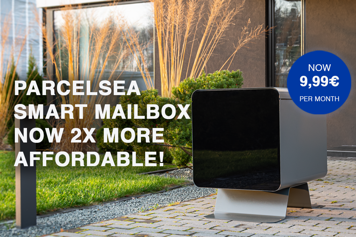 Parcelsea smart mailbox 2x more affordable